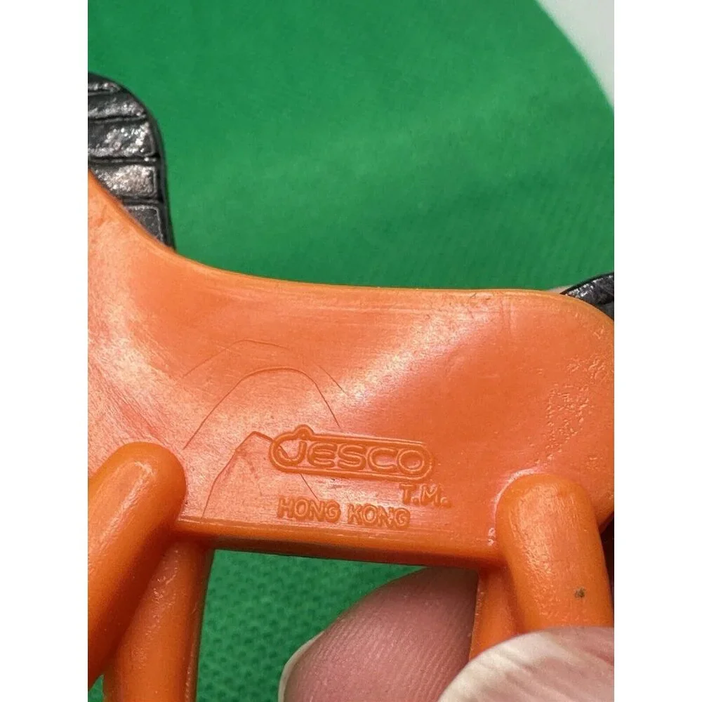 Jesco Pokey Bendable Rubber Gumby‎ Orange Horse Figure Mini 3